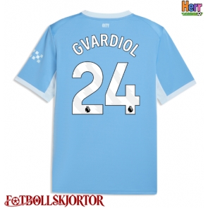 Manchester City Josko Gvardiol #24 Hemmatröja 2026-27 Kortärmad
